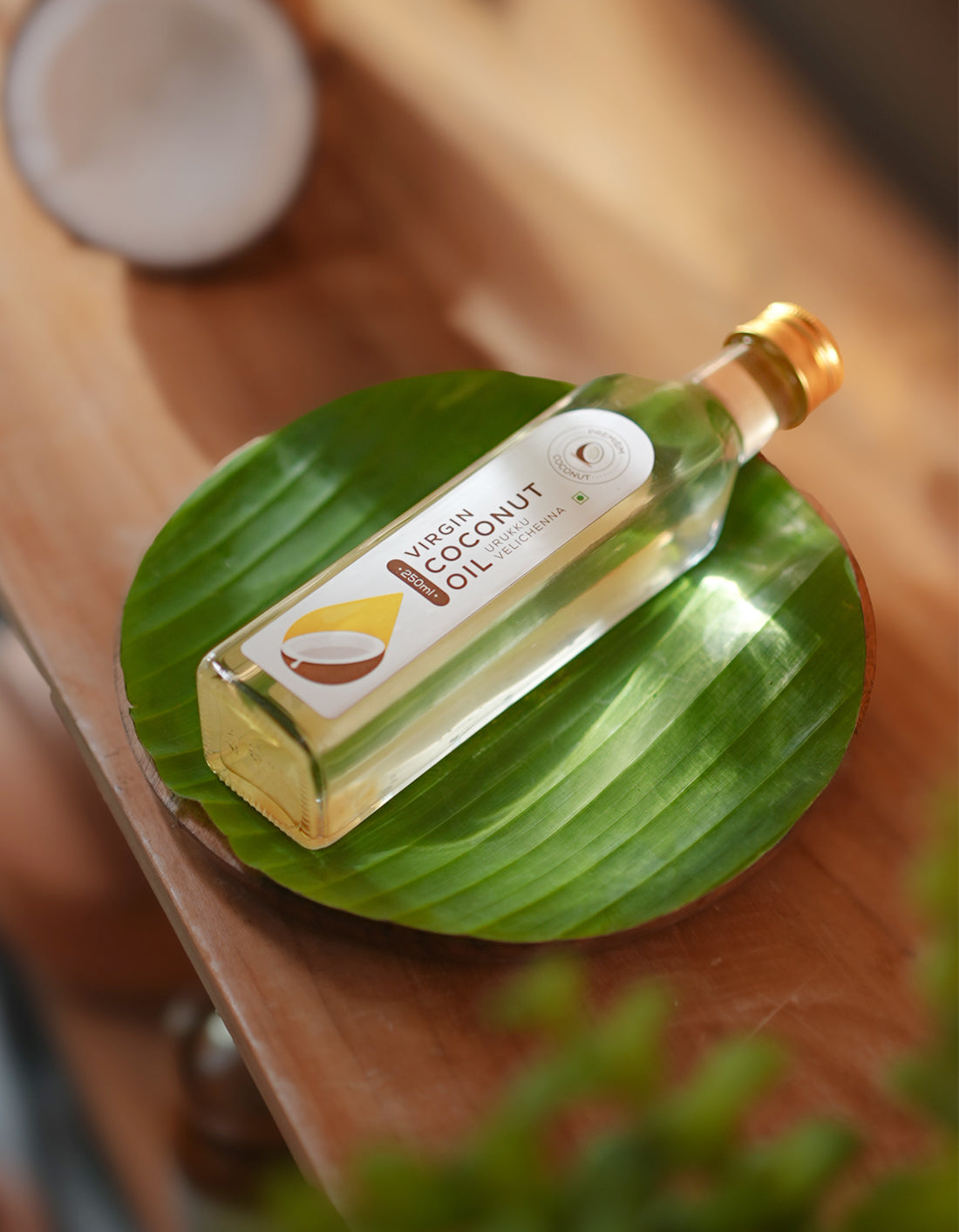 100% Pure & Homemade Virgin Coconut Oil - 250 ml